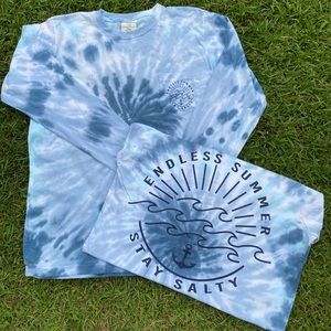Ladies tie dye tops